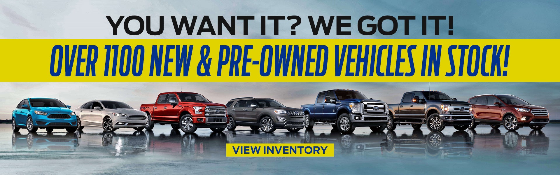 Over 1100 Vehicles in Stock